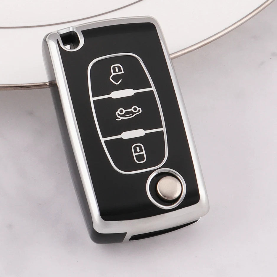Coque pour Peugeot 107, 207, 307, 308, 407, 607, 3008, 5008